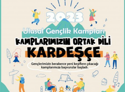 2023 GENÇLİK KAMPLARI BAŞVURULARI BAŞLADI