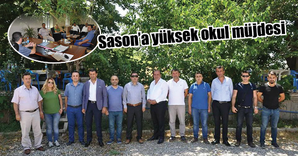 Sasonâ€™a yüksek okul müjdesi