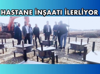 500 yataklı hastane izolatörleri kuruluyor