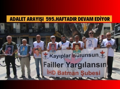 595. Haftalık adalet arayışı