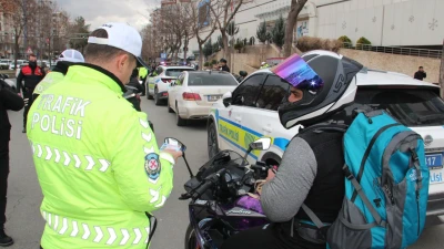 6 bin 585 Motosiklete İşlem Yapıldı