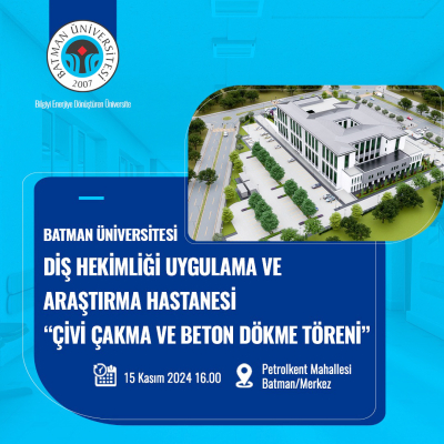 84 ÜNİTELİ MODERN DİŞ HASTANESİ