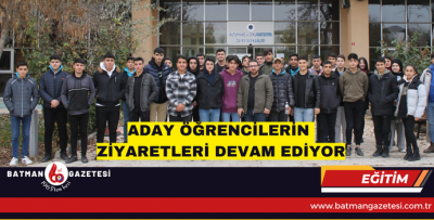 ADAY ÖĞRENCİLERİN ZİYARETLERİ DEVAM EDİYOR