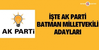 AK PARTİ’DE BEKLENEN ADAY