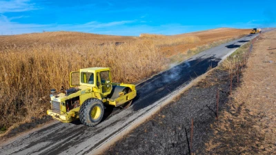 Akoba Köyü Yolunda Asfalt Çalışmaları Tamamlandı