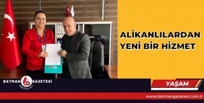 ALİKANLILARDAN YENİ BİR HİZMET