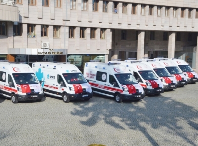 AMBULANS HİZMETİNE GÜÇLÜ TAKVİYE