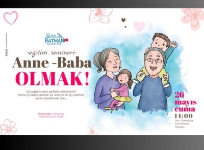 ANNE VE BABALARA EĞİTİM SEMİNERİ