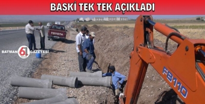 BASKİ TEK TEK AÇIKLADI