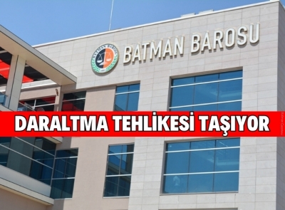 BATMAN BAROSU'NDAN İFADE ÖZGÜRLÜĞÜ UYARISI