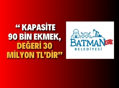 Batman Belediyesi : Tamamen hayal ürünüdür