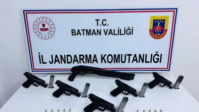 Batman'da Silah Operasyonu