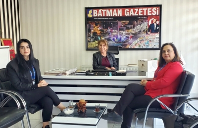 Batman Özel Yaşam Hastanesinden Gazeteciler Günü Ziyareti