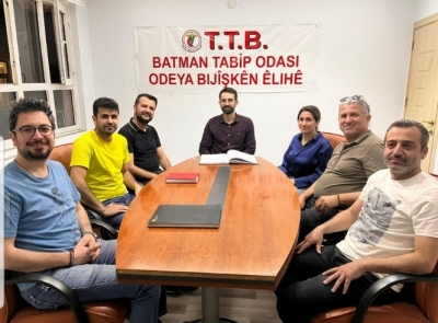 BATMAN TABİP ODASI YENİ GÖREV DAĞILIMI YAPTI