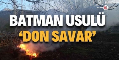 BATMAN USULÜ ‘DON SAVAR’