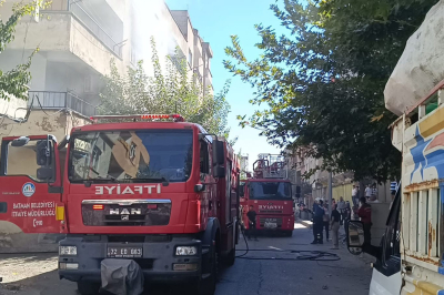 Batman'da evde çıkan yangın maddi hasara yol açtı