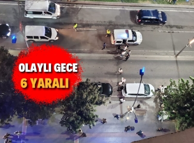 Batman'da olaylı gece: 6 yaralı 