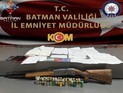 BATMAN'DA TEFECİLERE DARBE