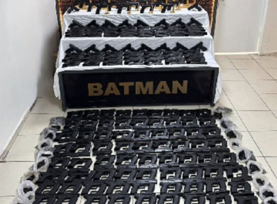 BATMAN'DA YÜKLÜ MİKTARDA SİLAH ELE GEÇİRİLDİ