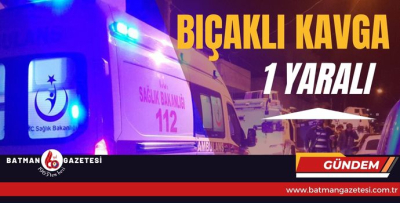 BIÇAKLI KAVGA