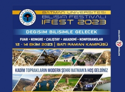 Bilişim Festivali Batman’da gerçekleşiyor