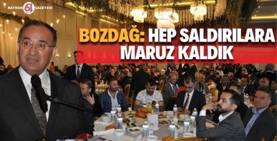 BOZDAĞ İFTAR PROGRAMINA KATILDI