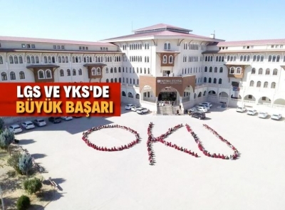 Bu okulda ‘başarı’ var