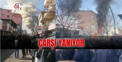 ÇARŞI MAHALLESİ'NDE KORKUTAN YANGIN 