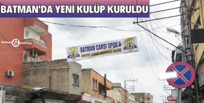 ÇARŞISPOR KULÜBÜ KURULDU