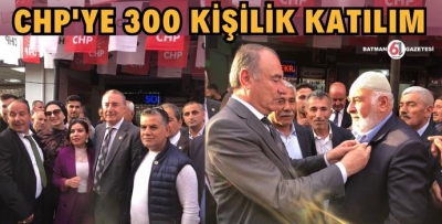 CHP' YE KATILIMLAR DEVAM EDİYOR