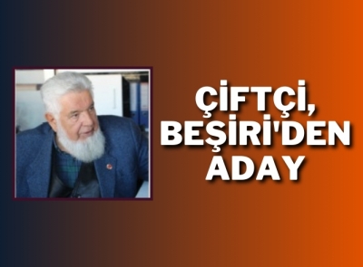 ÇİFTÇİ, DAHA İLERİYE TAŞIMAK İÇİN ADAYIM 