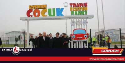 ÇOCUK TRAFİK PARKI BİTTİ