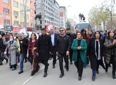 DEM PARTİ BATMAN ADAYLARI HALKLA BULUŞTU