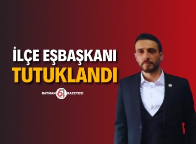 DEM Parti ilçe eşbaşkanı tutuklandı