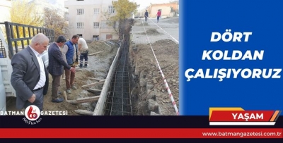 DÖRT KOLDAN ÇALIŞIYORUZ