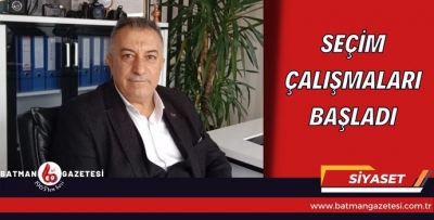 DP’DE SEÇİM ÇALIŞMALARI BAŞLADI