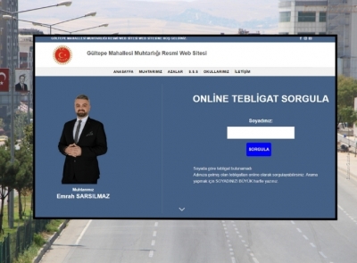 E-MUHTARLIK PROJESİNDE İLK ADIM