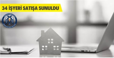 ERZİNCAN BELEDİYESİ 34 İŞYERİNİ SATIŞA SUNDU