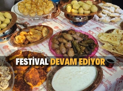 Gastronomi Festivali devam ediyor