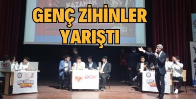 GENÇ ZİHİNLER YARIŞTI, BAL KAZANDI