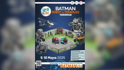 BATMAN'DA ROBOT VE TEKNOLOJİ HEYECANI BAŞLIYOR