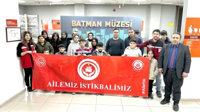 AİLELER BATMAN MÜZESİ'Nİ GEZDİ