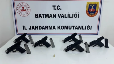 BATMAN’DA SİLAH KAÇAKÇILIĞI OPERASYONU