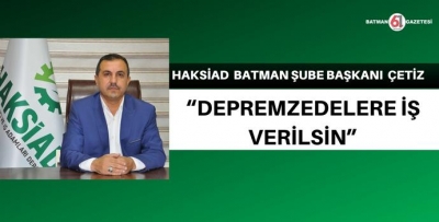 HAKSİAD'DAN İŞ DÜNYASINA ÇAĞRI