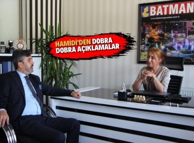 Hamidi, “Bu kapılar vatandaşlara açılacak” dedim