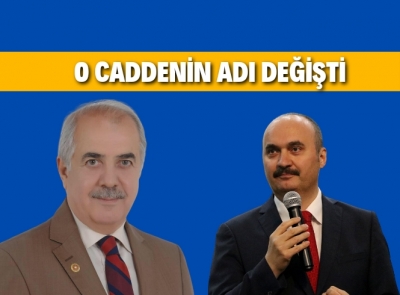 HAMİDİ’NİN İSMİ VERİLDİ 