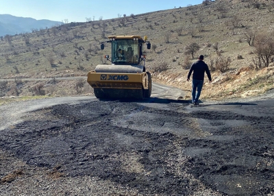 HASANKEYF'TE TEHLİKE ARZ EDEN YOLLAR ONARILDI