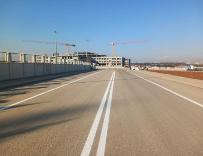 Hastane ve Stad Yolu Yenilendi