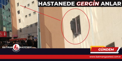 HASTANEDE GERGİN ANLAR