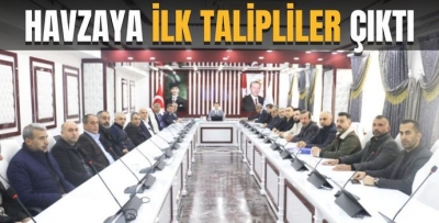 HAVZAYA İLK TALİPLİLER ÇIKTI